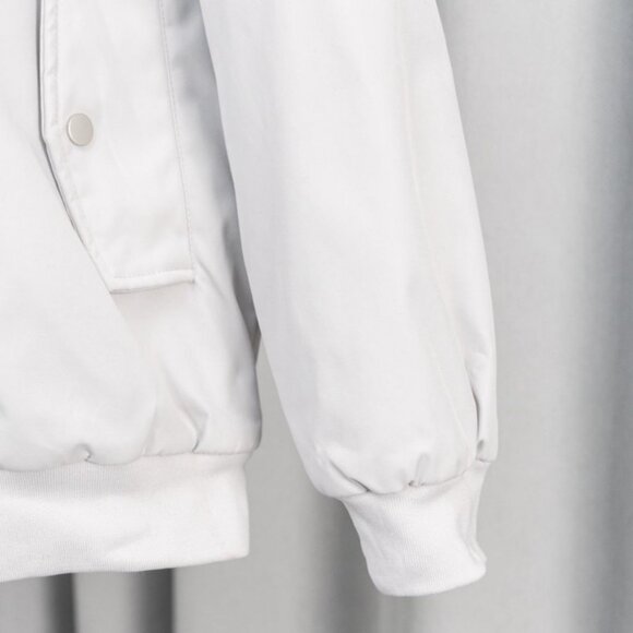 Evisu White Hooded Bomber Jacket - Picture 9 of 9